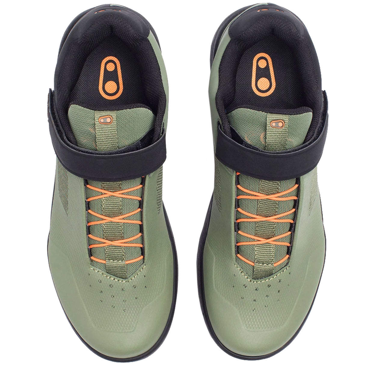 Scarpe Crank Brothers Stamp Speedlace Strap Flat - Verde