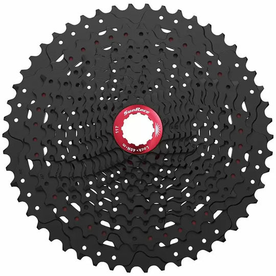SunRace CSMZ90 12V Black Chrome cassette - 11-50