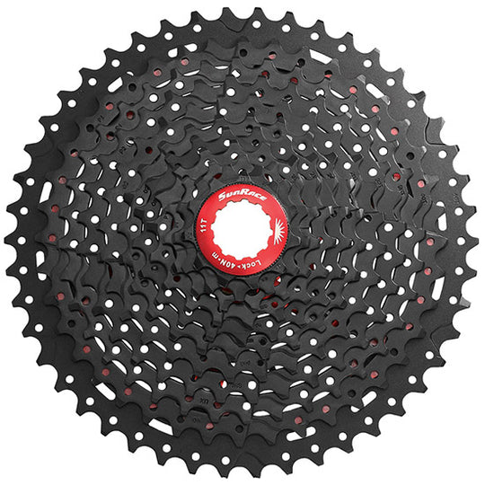SunRace MZ91 XD Black Chrome Cassette - 10-50