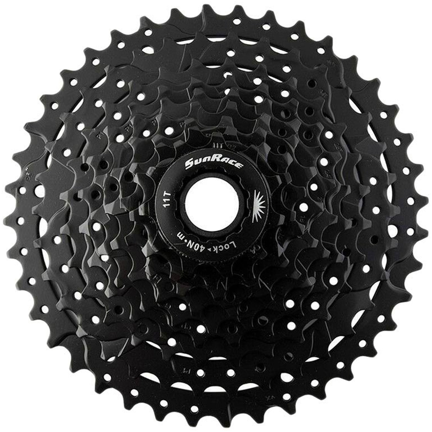 Cassette SunRace M980 Black 9V 11-40