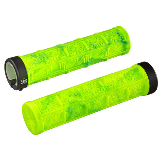 Supacaz Grizips Splash Grips - Neon Yellow