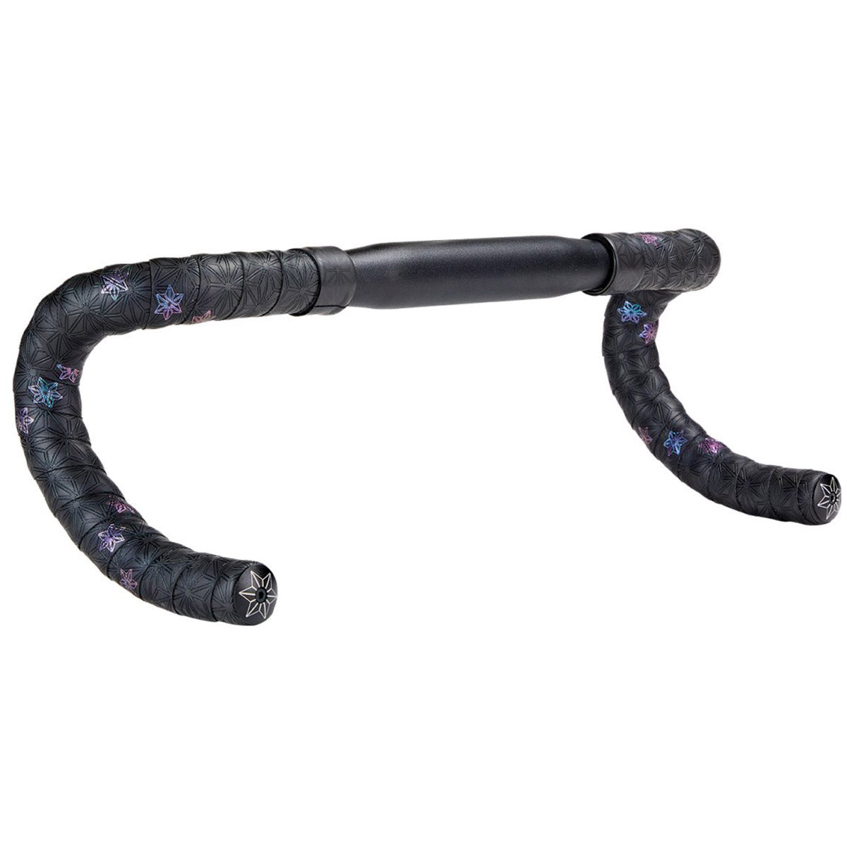 Supacaz Nastro Manubrio Gravel Super Sticky Kush Noir + Tappo - Ruban Guidon Vélo Gravel