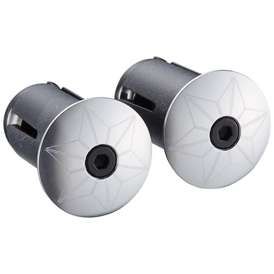 Bouchon Guidoline Supacaz Star - Chrome