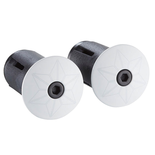 Bouchon guidoline Supacaz Star - Blanc