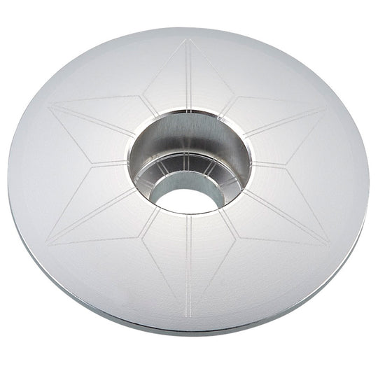 Supacaz Star Capz Anodized Kappe Lenk - Chrom