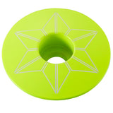 Tappo serie sterzo Supacaz Star Capz Powder Coated - Giallo
