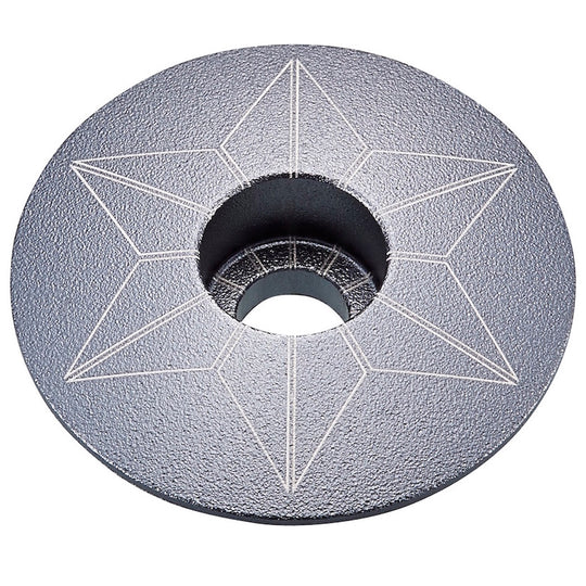 Supacaz Star Capz Anodized Kappe Lenk - Gunmetal