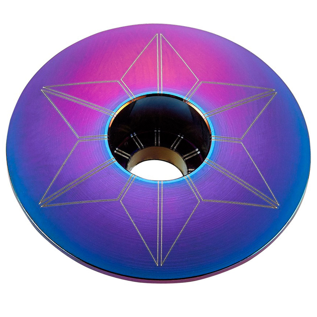 Tappo serie sterzo Supacaz Star Capz - Oil Slick