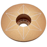 Tappo serie sterzo Supacaz Star Capz Anodized - Oro