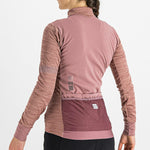 Maillot femme manches longues Sportful Supergiara Thermal - Rose