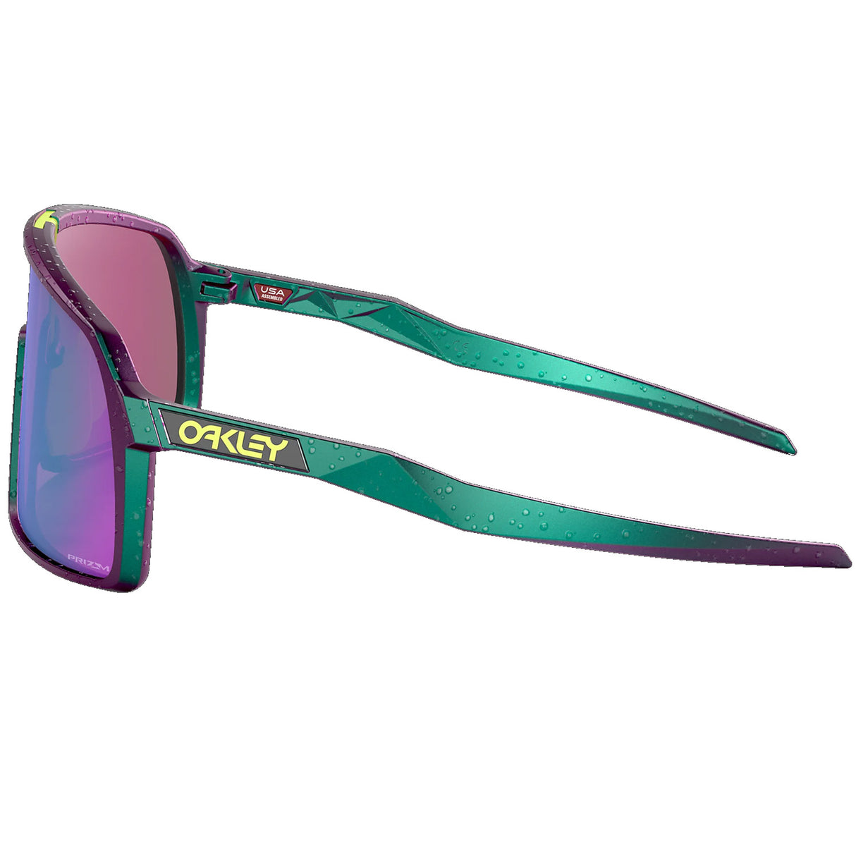 Occhiali Oakley Sutro Odyssey Collection -  Green purple splatter prizm road jade - F