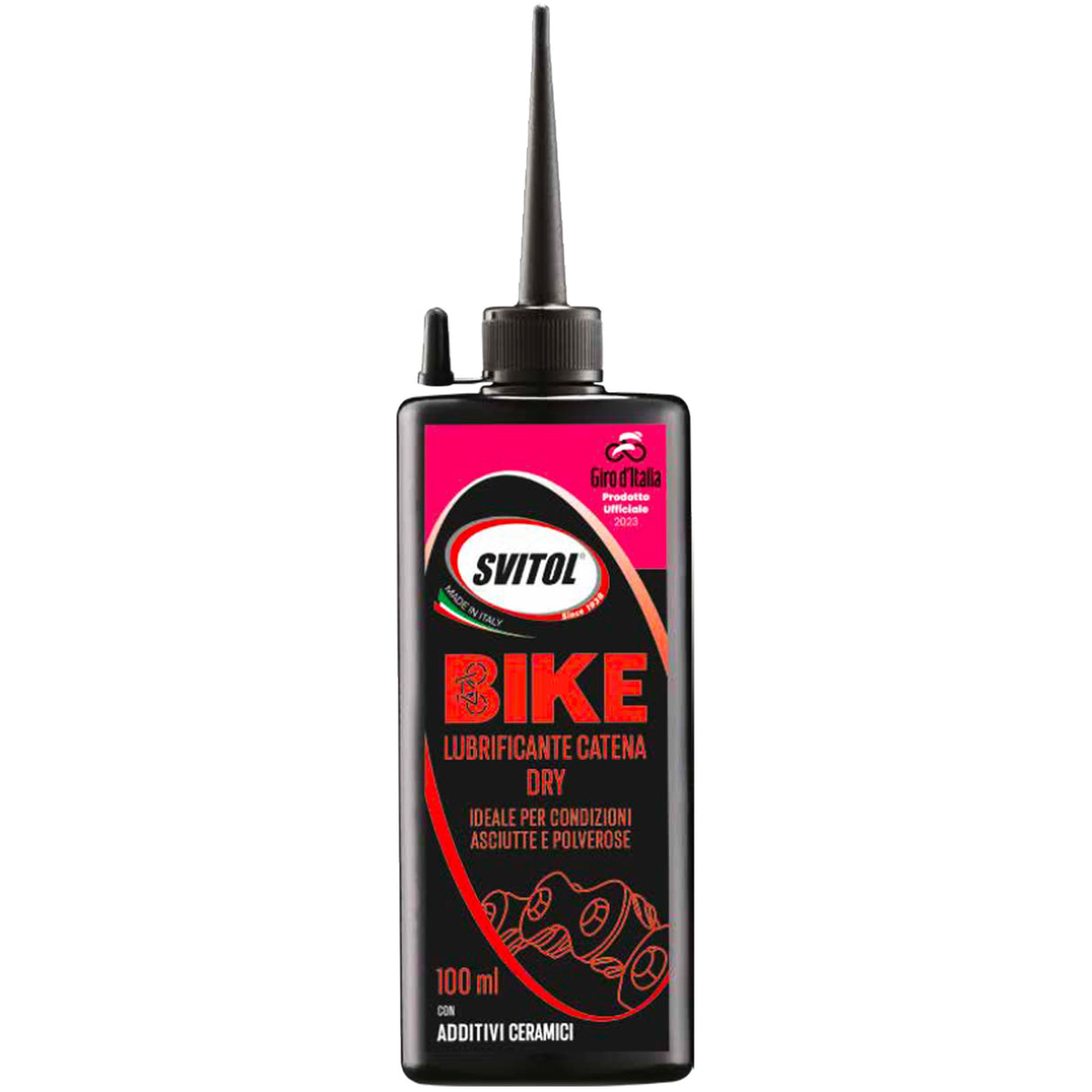 Lubrificante catena Svitol Dry Giro d'Italia - 100 ml - M