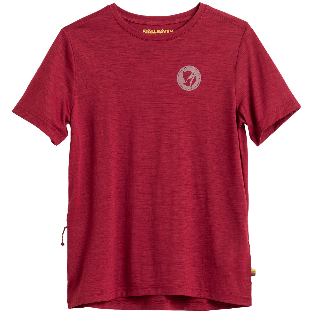 T-Shirt donna Specialized/Fjällräven Wool Tee - Rosso - L
