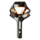 Portaborraccia Tacx Ciro - Nero arancio lucido