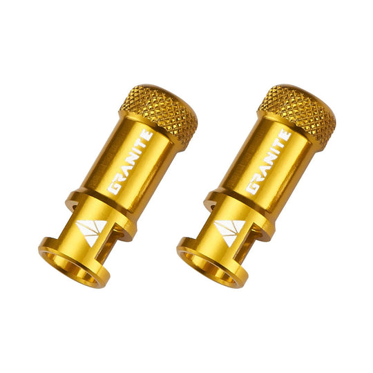 Bouchons de valve Granite Juicy - Or