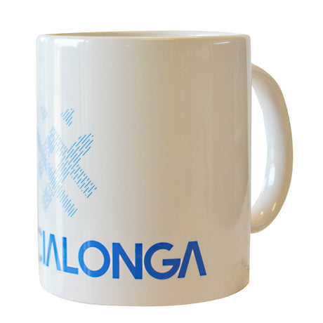 Tazza in Ceramica Marcialonga logo - Bianco