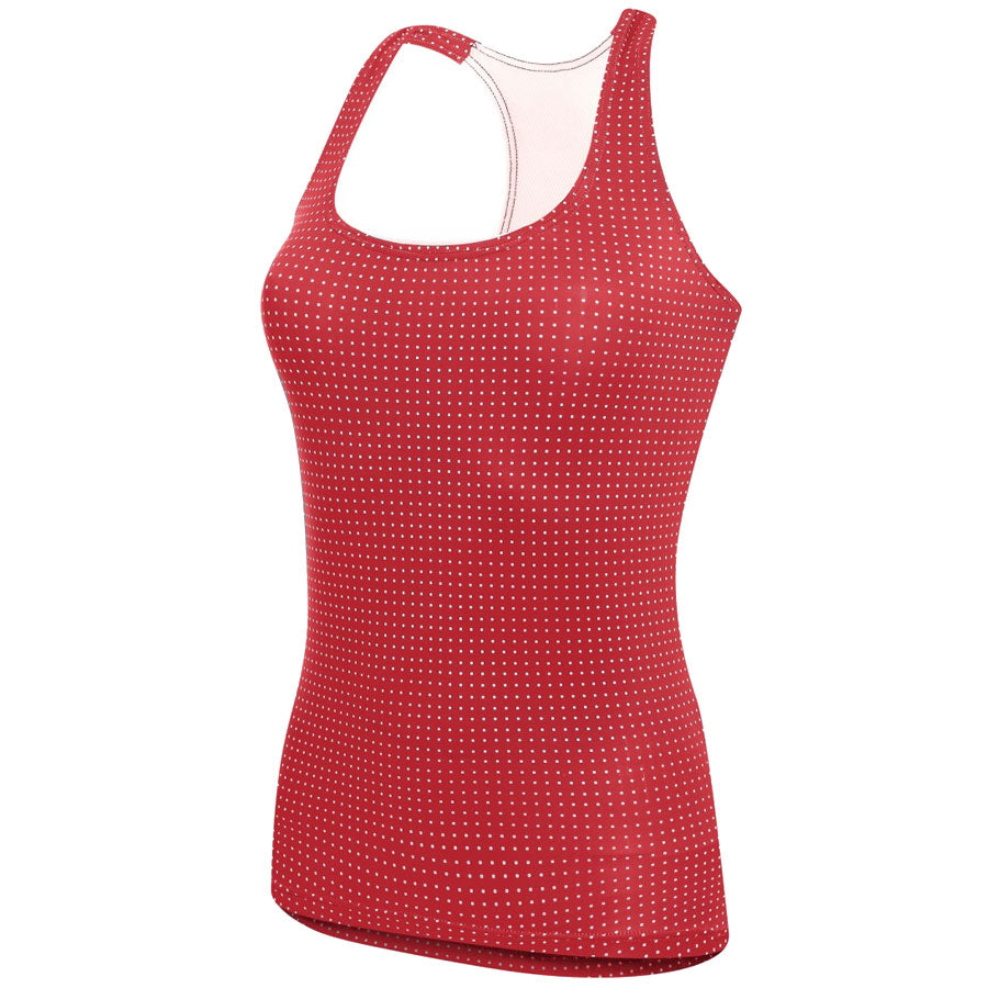 Top Donna DotOut Dots 15 - Rosso