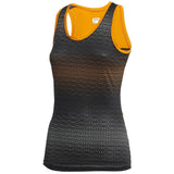 Top donna Dotout Rainbow - Nero arancio - L