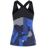 Top donna Santini Scia Optic - Blu - N