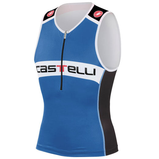 Top Castelli Core Tri - Blu
