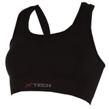 Reggiseno Xtech Sport Top Double - Nero