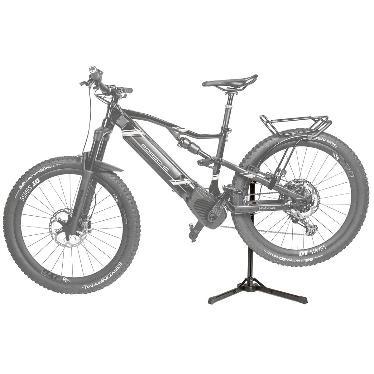 Supporto Da Parete Per Bici Topeak Swing-Up EX – Salva Spazio, Ruota Su Entrambi I Lati, Adatto A Pneumatici Fino A 6 Cm