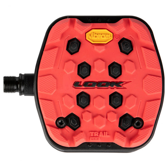 Pedali Look Trail Grip - Rouge
