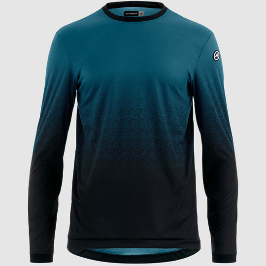 Assos Trail LS T3 Zodzilla langarmtrikot - Blue
