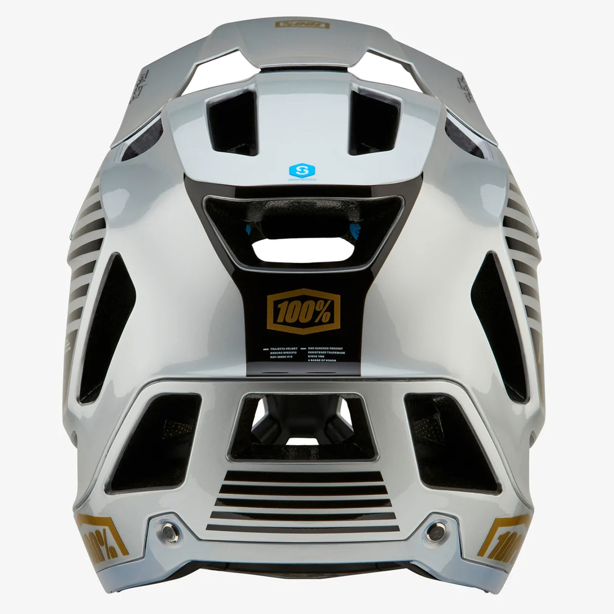 Casco 100% Trajecta w/Fidlock - Silver - Q