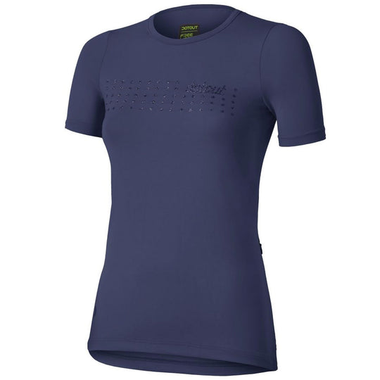 T-shirt mujer Dotout Lux - Azul