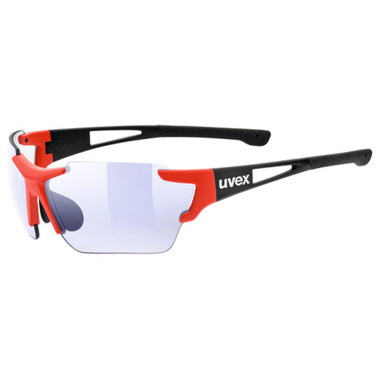 Occhiali Uvex Sportstyle 803 Race Vm - Nero rosso Variomatic blu