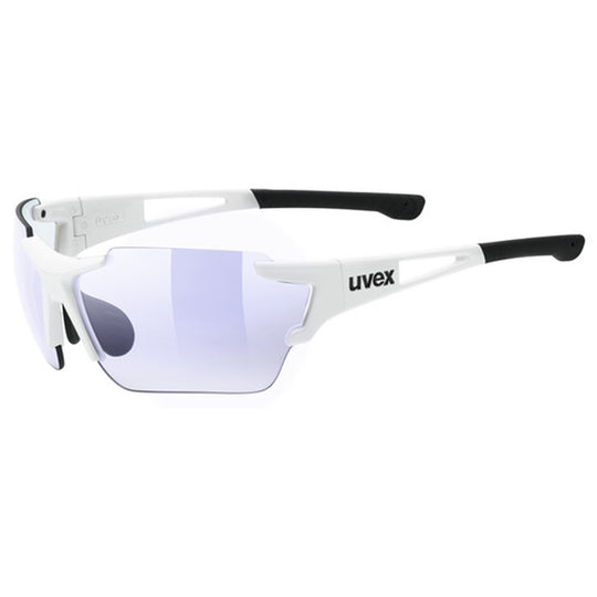 Occhiali Uvex Sportstyle 803 Race Vm - Bianco Variomatic blu