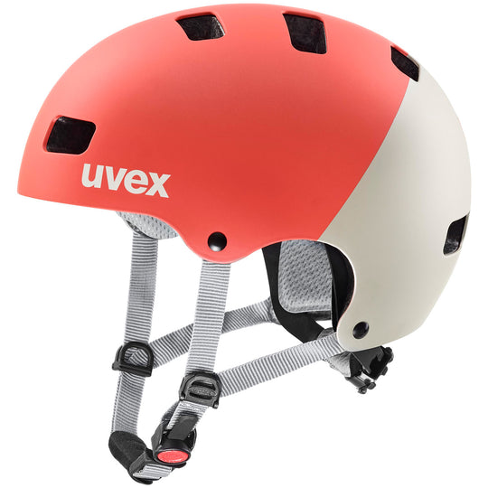 Casque Uvex Kid 3 cc - Orange gris
