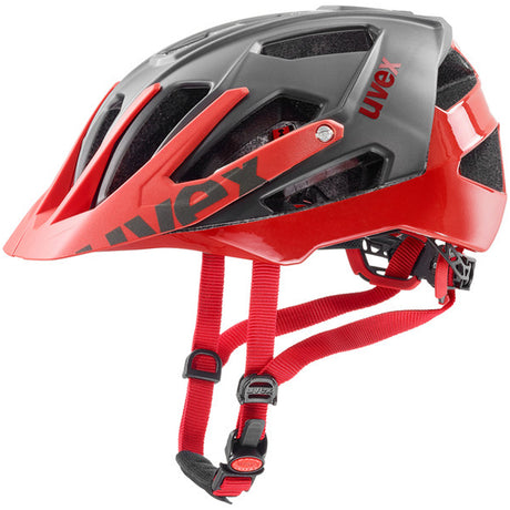 Casco Uvex Quatro - Grigio rosso