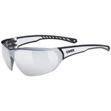 Occhiali Uvex Sportstyle 204 - Bianco Nero Mirror Silver