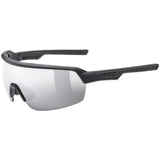 Occhiali Uvex Sportstyle 227 - Black mat Mirror silver - E