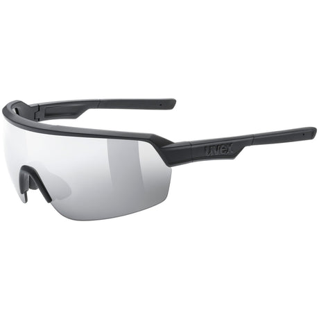 Occhiali Uvex Sportstyle 227 - Black mat Mirror silver - E