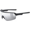 Uvex Sportstyle 227 glasses - Black mat Mirror silver