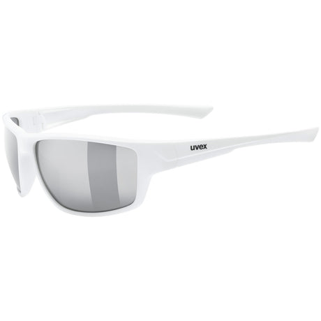 Occhiali Uvex Sportstyle 230 - White mat Mirror silver - I