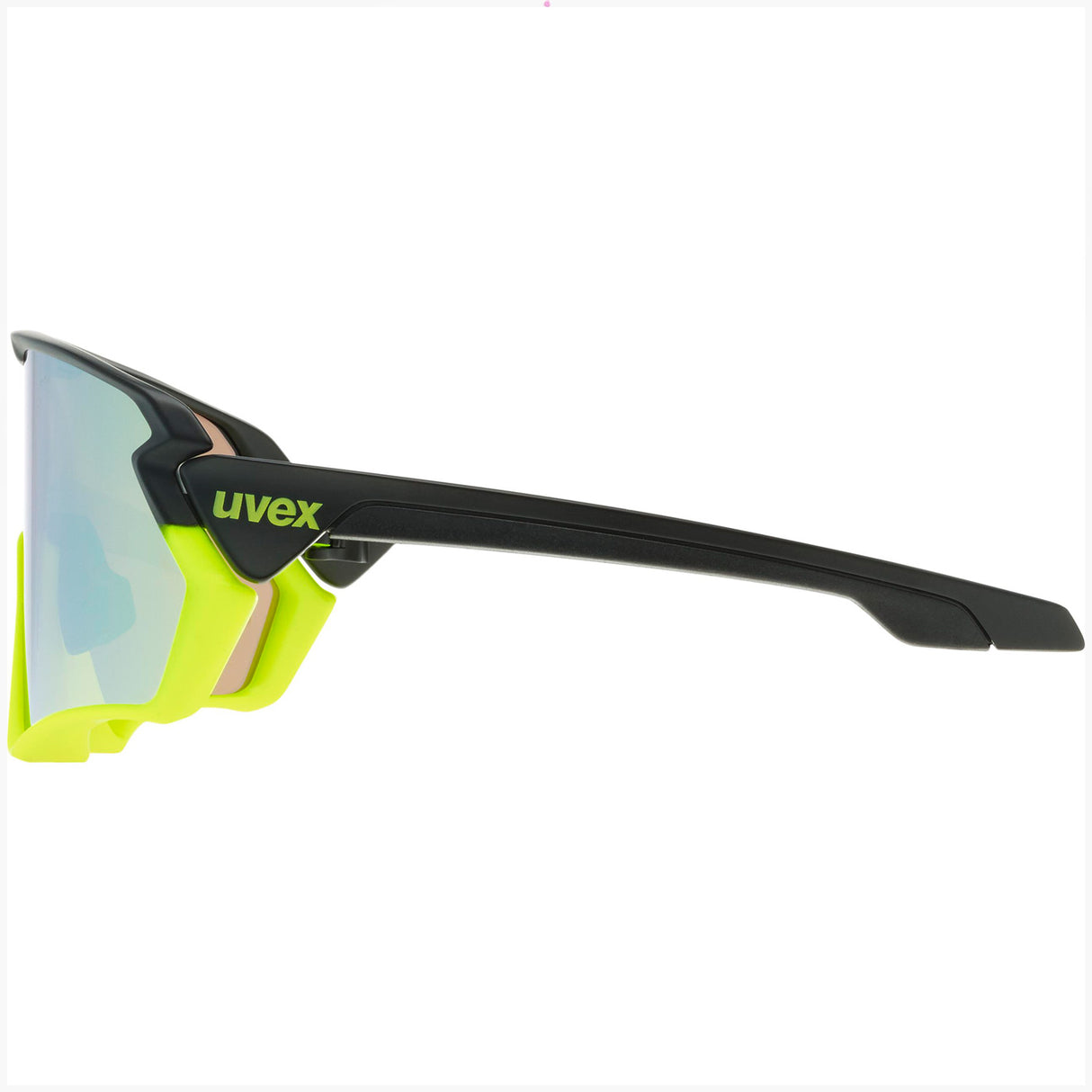Occhiali Uvex Sportstyle 231 - Nero giallo Mirror yellow - H