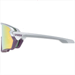 Uvex Sportstyle 231 glasses - Silver Plum Mirror rose