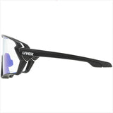 Occhiali Uvex Sportstyle 231 V - Black mat Variomatic blue - H