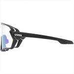 Uvex Sportstyle 231 V glasses - Black mat Variomatic green