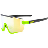 Occhiali Uvex Sportstyle 236 Set - Black Yellow mirror yellow - M
