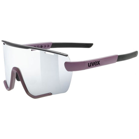 Occhiali Uvex Sportstyle 236 Set - Plum mat Mirror silver - C