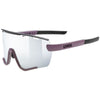 Uvex Sportstyle 236 set glasses - Plum mat Mirror silver