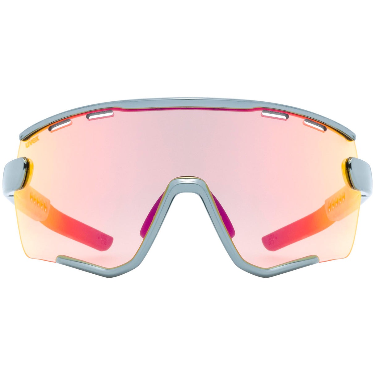 Occhiali Uvex Sportstyle 236 Set - Silicium mirror red - P
