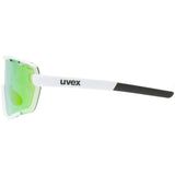 Occhiali Uvex Sportstyle 236 Set - Bianco opaco mirror green - O