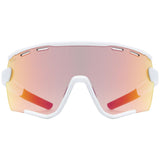 Occhiali Uvex Sportstyle 236 Set - White mat mirror red - G
