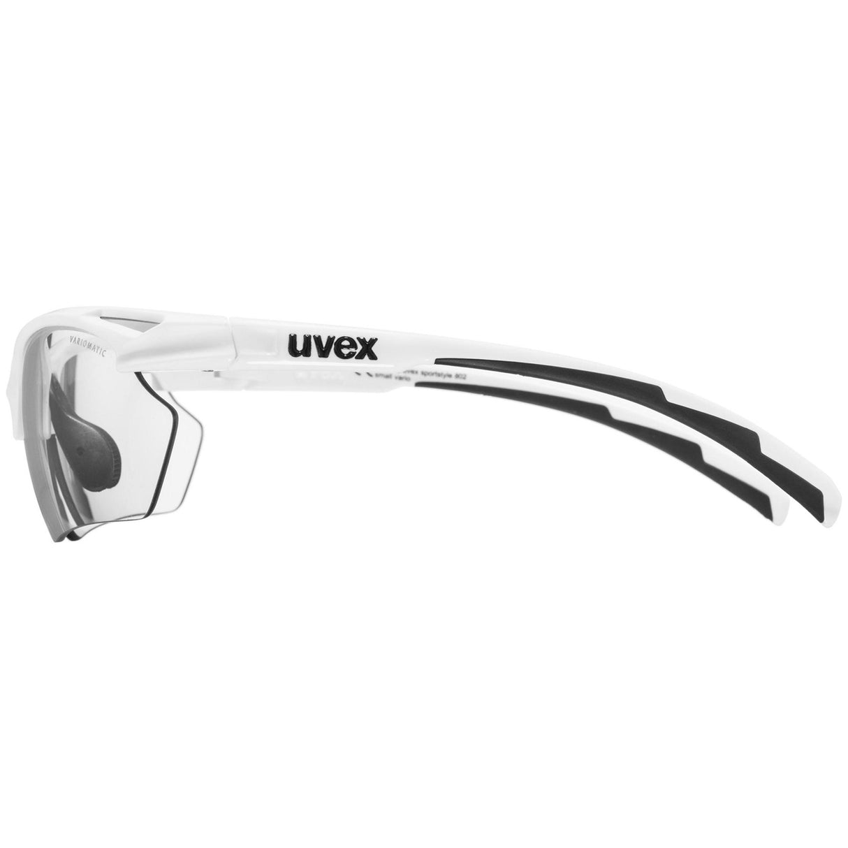 Occhiali Uvex Sportstyle 802 V Small - White Variomatic smoke - A